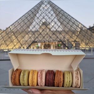 LADUREE empty box green gold filigree storage classic chic decor